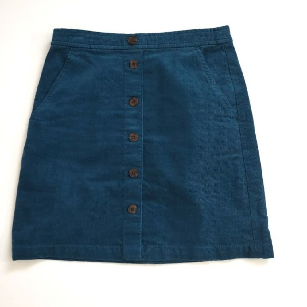 J.Crew Factory Button-Up Mini Skirt